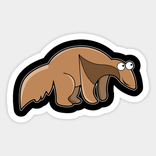 Cute Anteater Funny Sticker